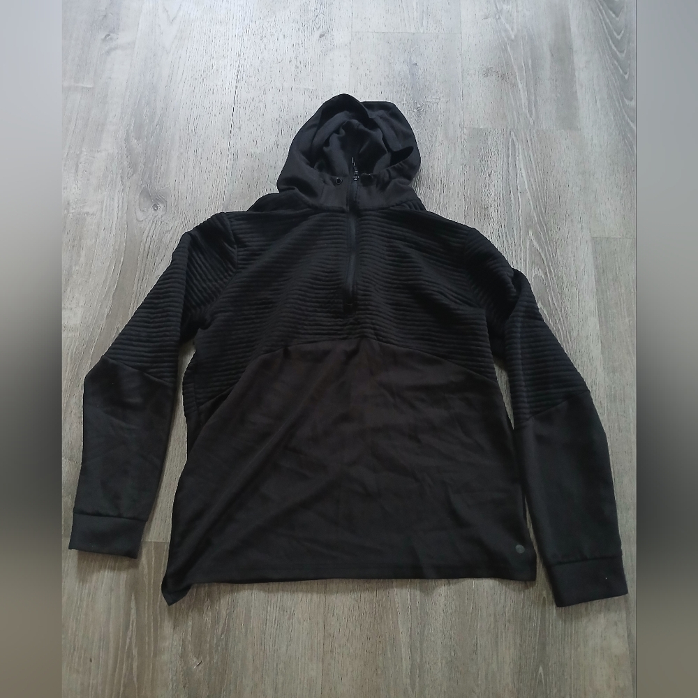 Apana Black Hooded Sweatshirt